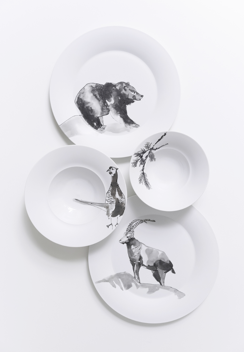 Hering Berlin Piqueur dinnerware collection